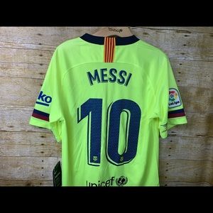 18/19 FC Barcelona Away Jersey Mens Med Messi #10